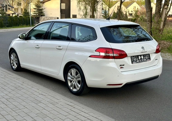 Peugeot 308 cena 38500 przebieg: 173270, rok produkcji 2016 z Chorzów małe 667